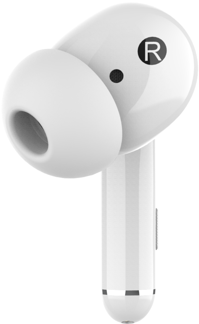 Wicked Audio Rangr True Wireless Earbuds – Bluetooth 5.0 Earphones with 50-Hour Playtime, Noise Isolation & USB-C Charging Case (White)