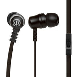 Black Drive 1000cc Wired Earbuds with inline mic