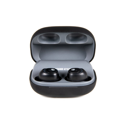 Wicked Audio Cron earbuds in charging case