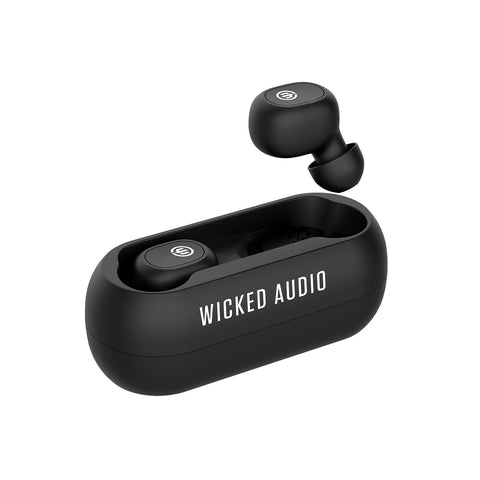 Wicked Audio Gnar earbuds in case