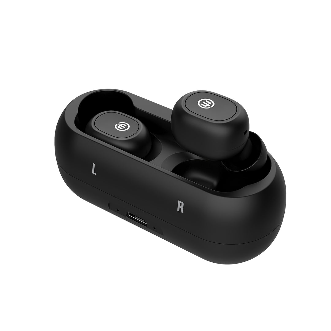 Wicked Audio Gnar earbuds in case