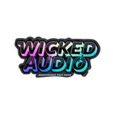 Wicked Audio holographic sticker