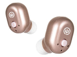 Wicked Audio Syver earbuds in rose gold
